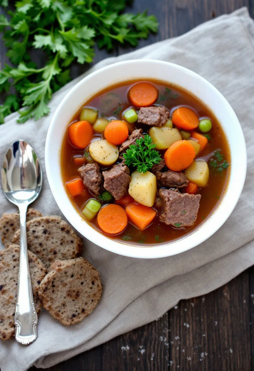 Hearty Vegetable Beef Soup