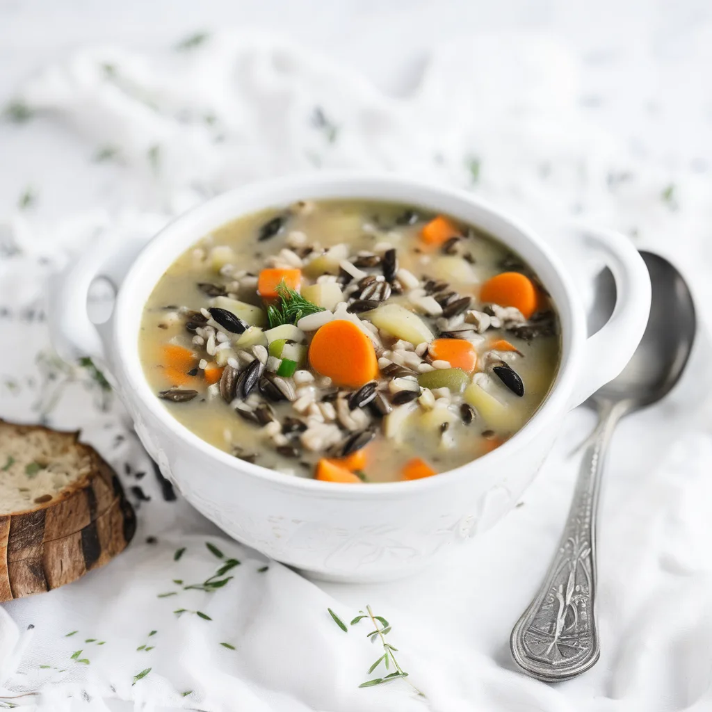 Vegetable and Wild Rice Soup Recipe