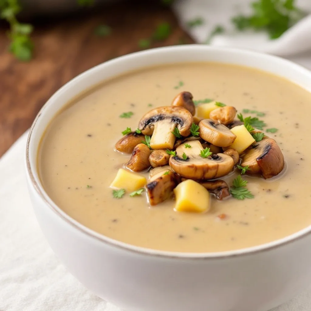 Delicious Mushroom Soup Recipe: