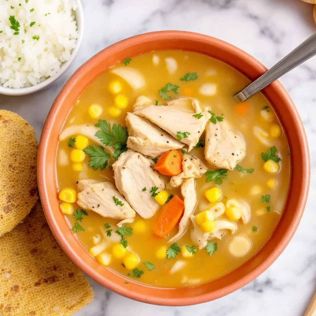 Chicken and Corn Soup Recipe